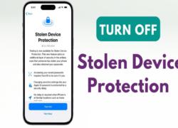 How To Turn Off Stolen Device Protection