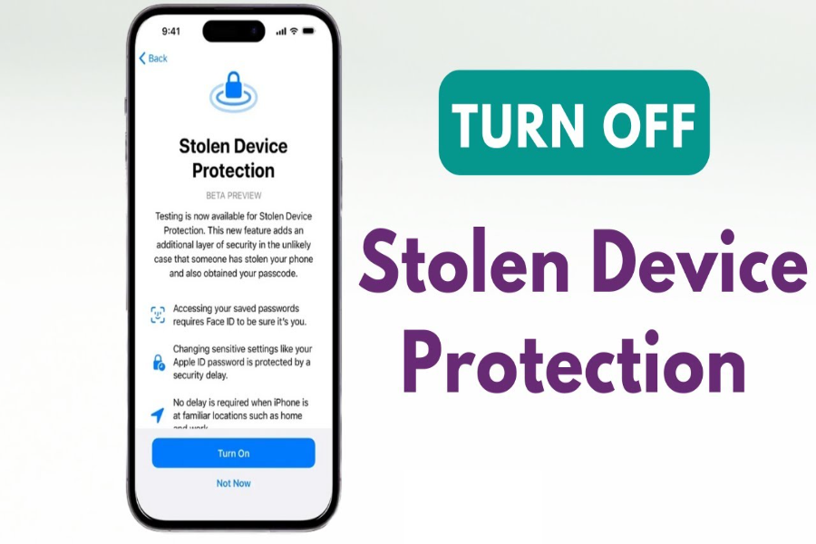 How To Turn Off Stolen Device Protection