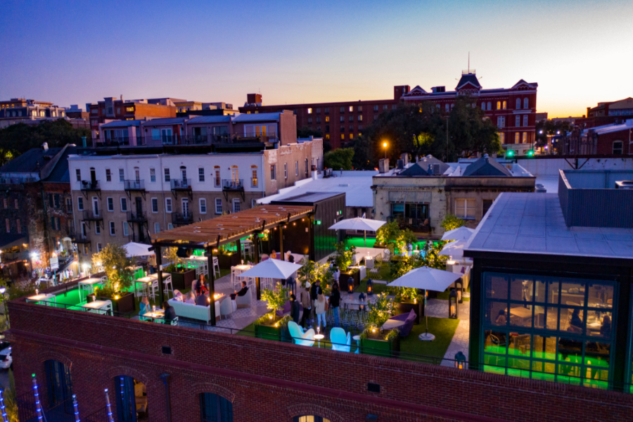Myrtle And Rose Rooftop Bar Photos